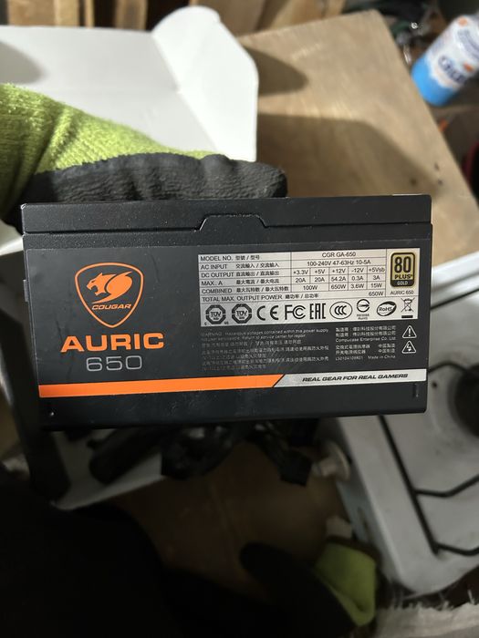 Блок питания Cougar auric 650W