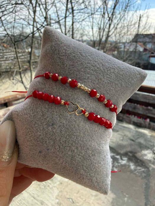 Set 2 bratari cu aur 14 k