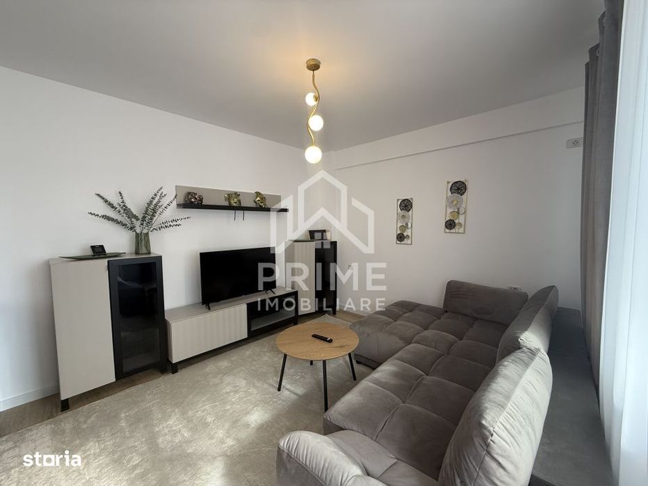 Apartament modern de INCHIRIAT cu 2 camere | ETAJUL 2 | BLOC NOU |