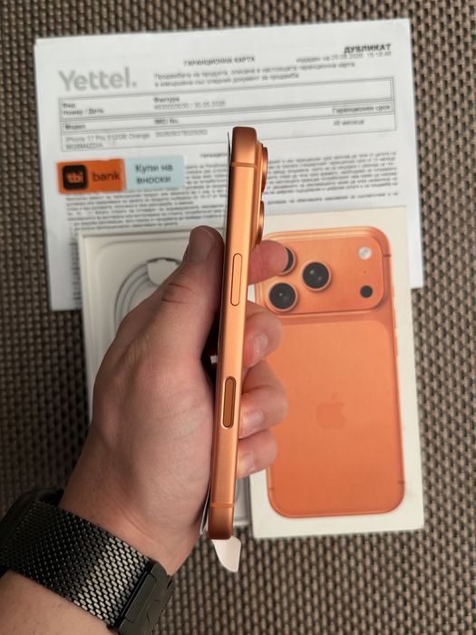 НОВ! 512Gb*ЛИЗИНГ* iPhone 17 Pro Cosmic Orange 48М ГАРАНЦИЯ
