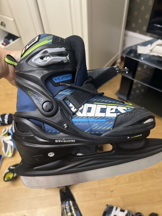 Раздвижные коньки Roces 36–40 (детские)