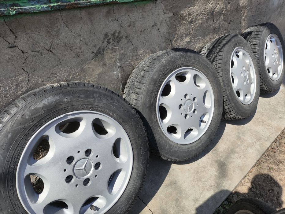 Диски с резиной Мерседес r15