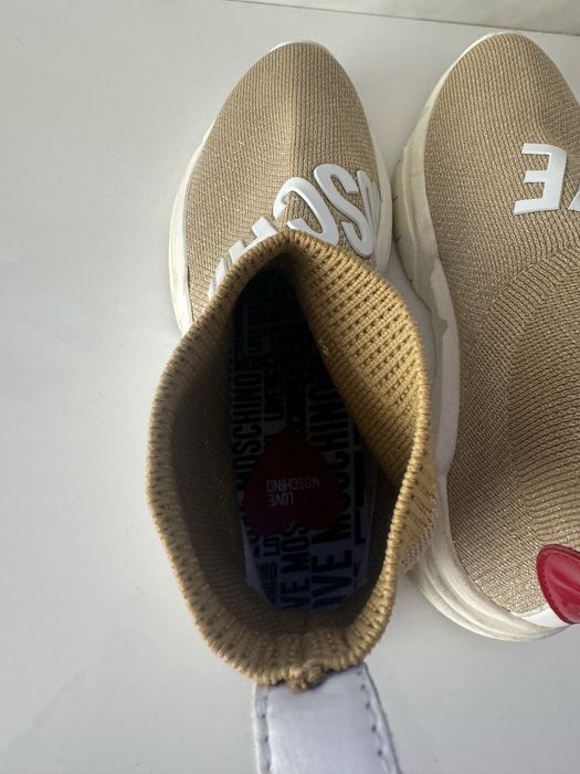 Love moshino дамски обувки 38 номер - носени 4 пъти