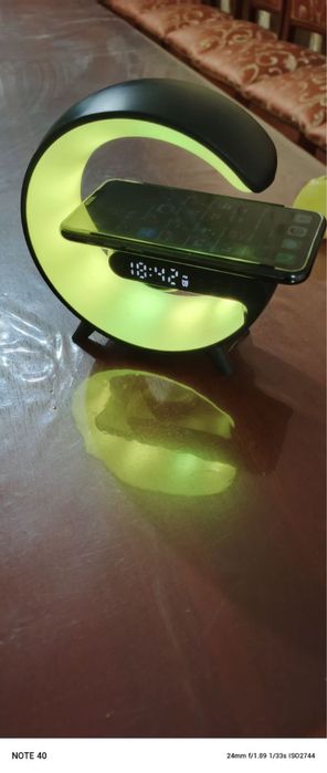 Часы, будильник, колонка