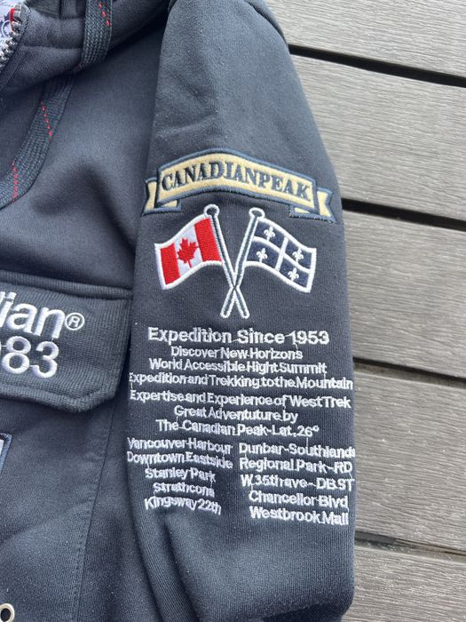 Горнище Canadian Peak 1983 неразличимо от ново M размер от Канада