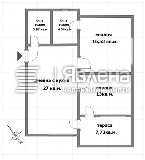 Продава се Тристаен апартамент в Каварна - 103 кв.м за 797 €/кв.м - Снимка #9