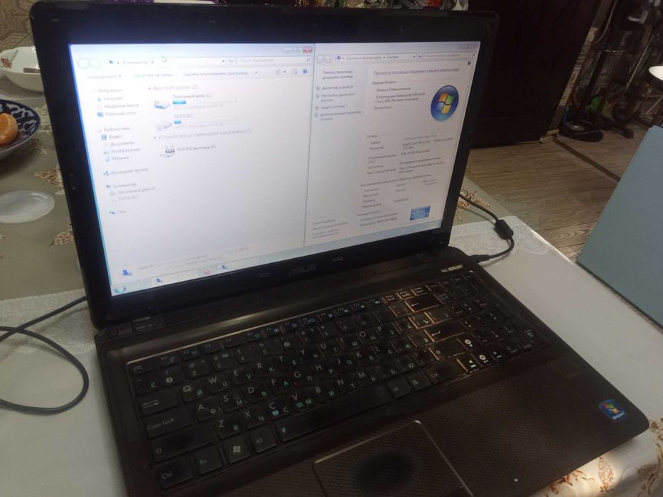 Продам ноутбук Asus K52Jr