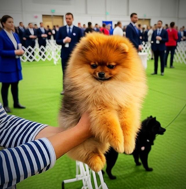 Щенки померанского шпица