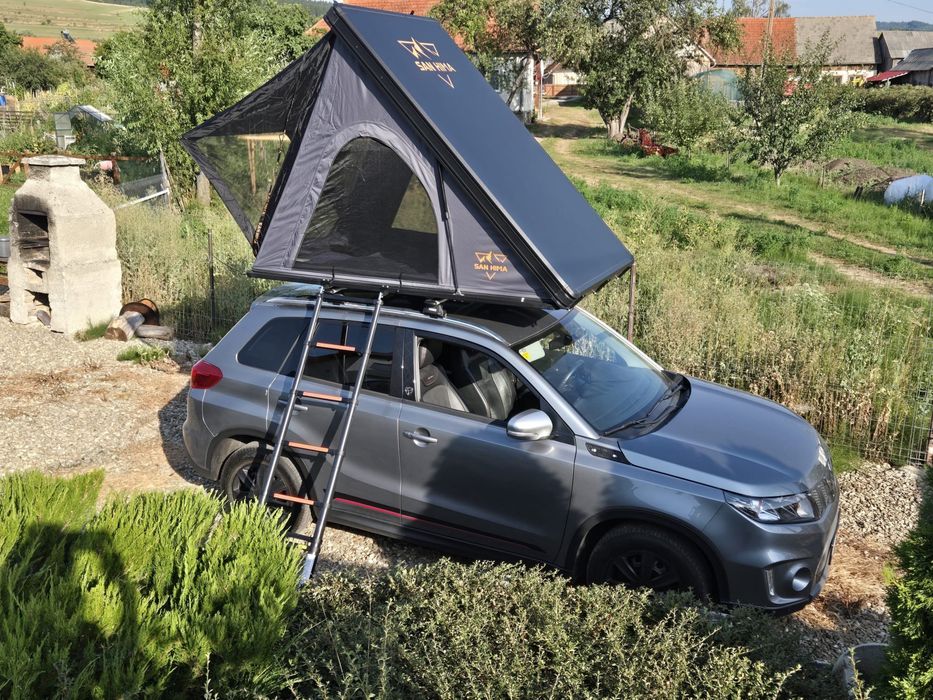 Cort auto plafon portbagaj OFERTĂ NOU SAN HIMA KALBARRI  ALUMINIU overlanding ALUMINIU