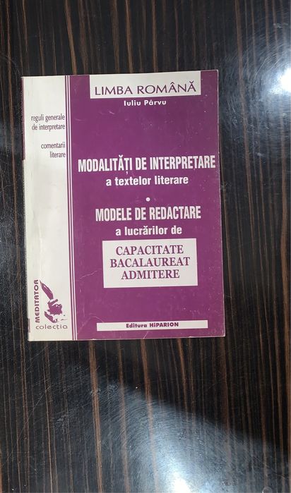 Modalități de interpretare a textelor literare - Bacalaureat