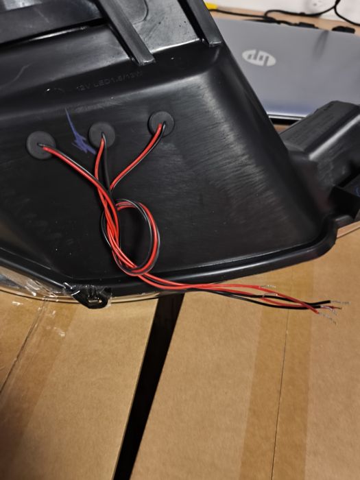 Фарове Пежо 206 Лед Тунинг нови тъмни Peugeot 206 Led angle eyes Черни