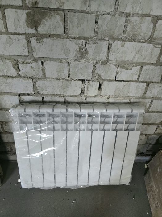 Новые радиаторы 10 секций