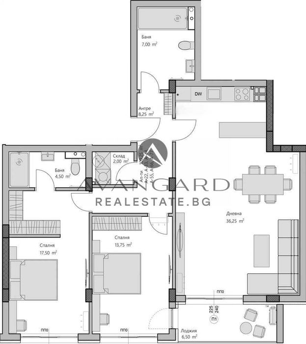 Продава се Тристаен апартамент в Пловдив, Христо Смирненски - 130 кв.м за 1462 €/кв.м - Снимка #1