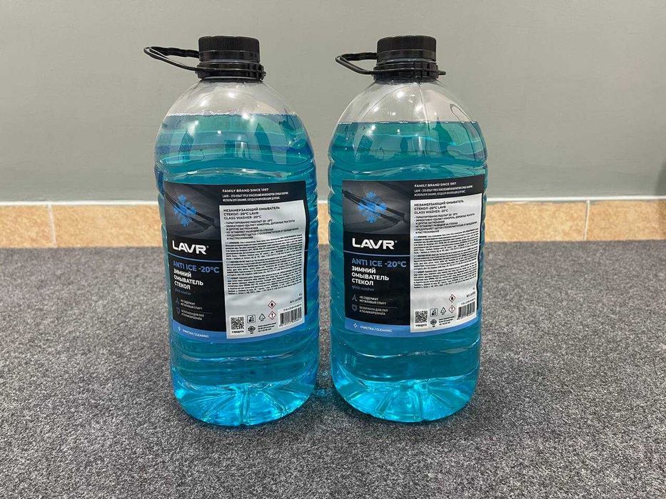 Незамерзающий омыватель стекол Anti Ice -20С, концентрат LAVR, 4 л