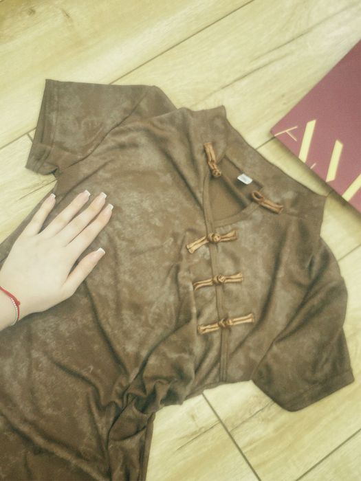 Стильное коричневое платье AMORE