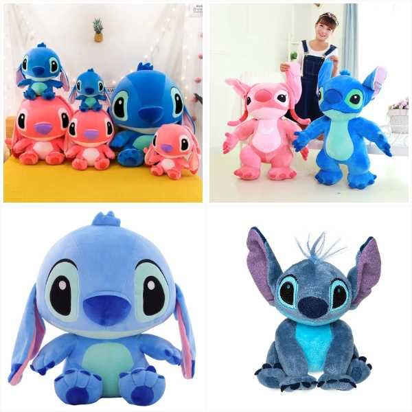 Големи Плюшени играчки Лило и Стич, Гарфилд, Hello Kitty, Мики Маус