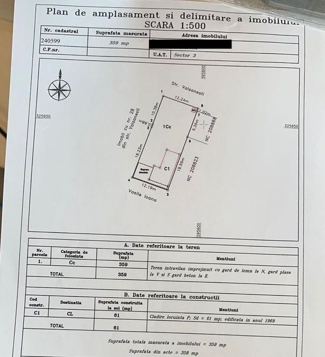 Casa cu teren 360mp sector3 P.O.T 60% Rate/Schimb/Inchiriere