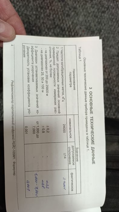 Рефлектометр Рейс 105М1