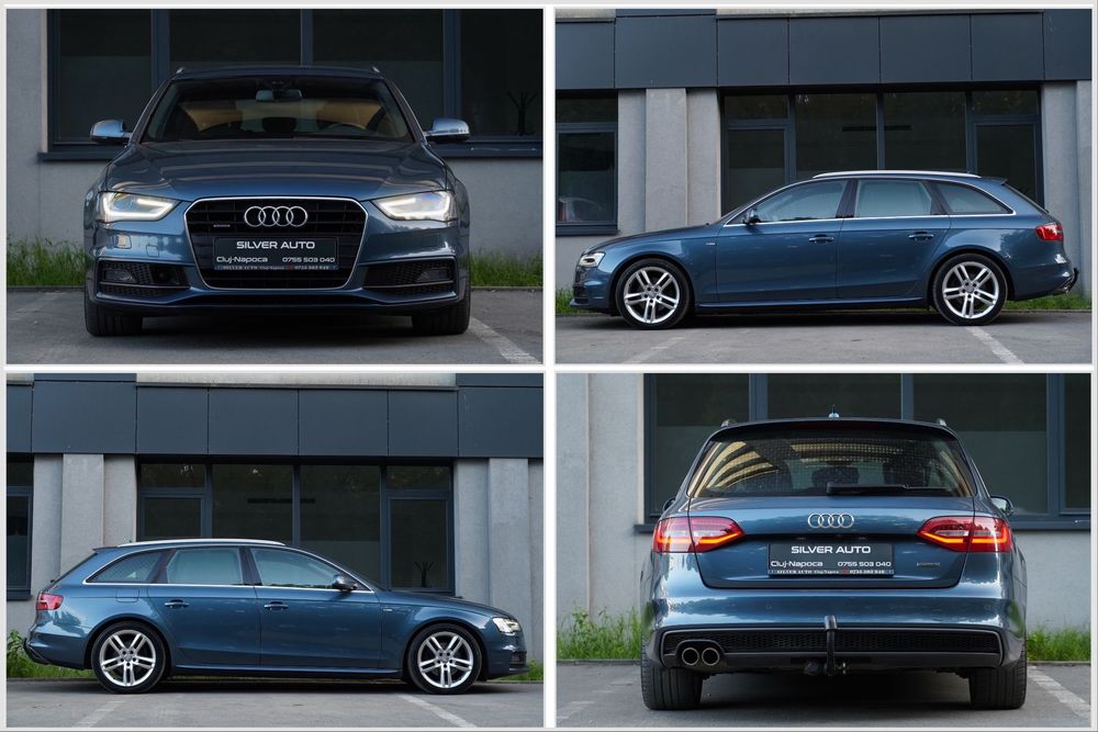 Audi A4 Avant Sline Quattro 190 CP ULTRA Line Automat Led Garanție Rate