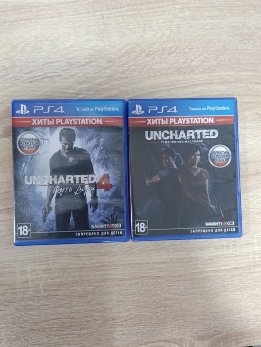 Диски на Playstation 4