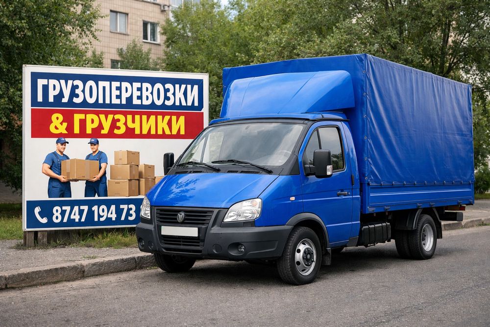 грузоперевозки на газель