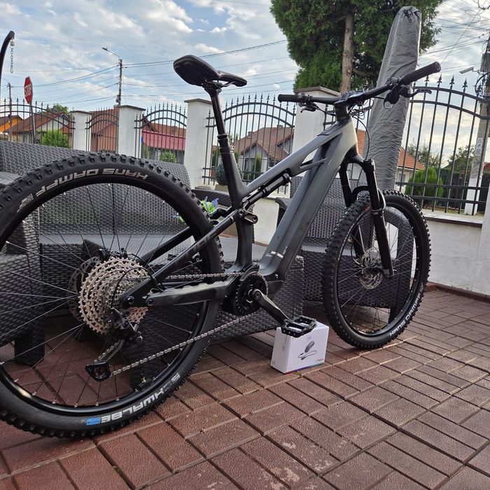 Bicicleta 29 electrica CUBE STEREO ONE44 Full Suspensie FOX~800Wh~Bosch CX~0 km~delimitat 32h~Carbon/1x12/Gen5/XT/Magura/XL/Dropper