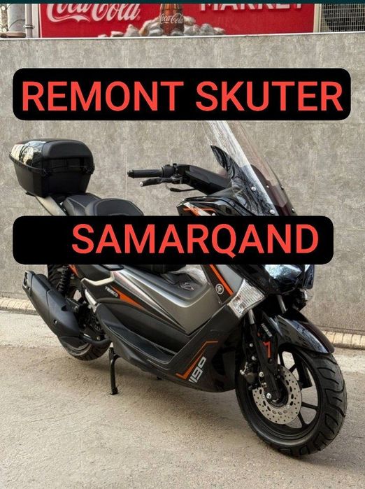 Remont benzenli  skuter