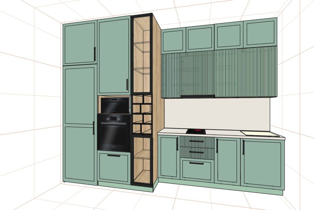 Алматы-Обучение проектированию мебели в PRO100 — кухни,шкафы,гардеробн