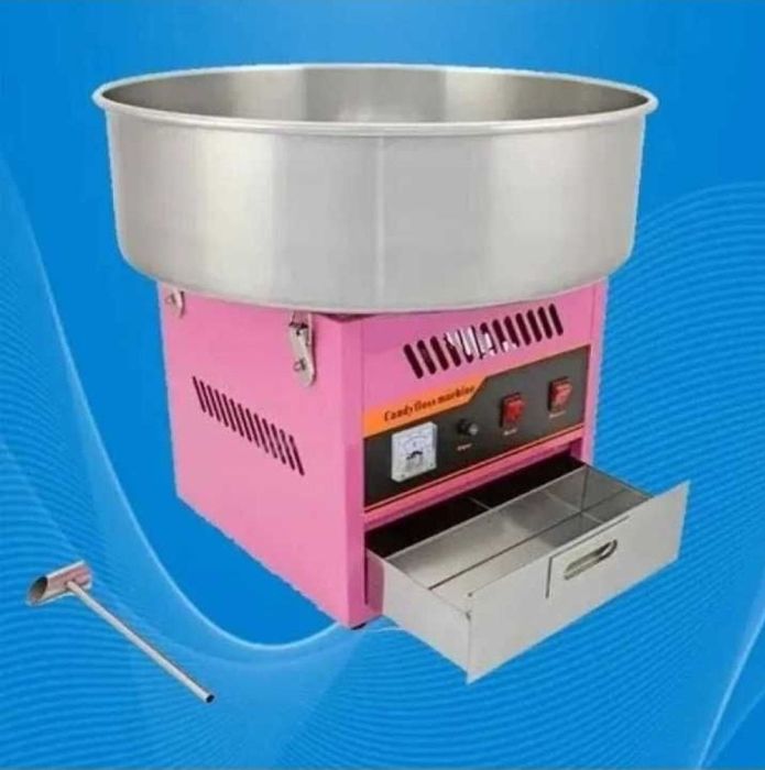 Захарен памук машина на газ