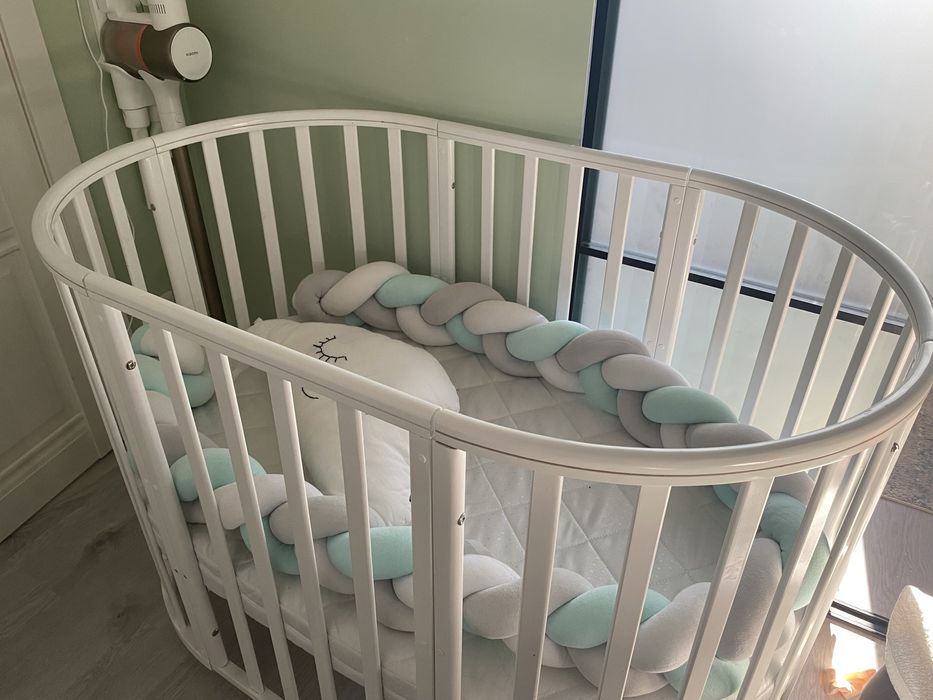 Детская кровать-трансформер с матрасом