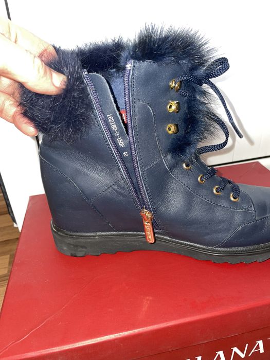 Супер сапожки кожа