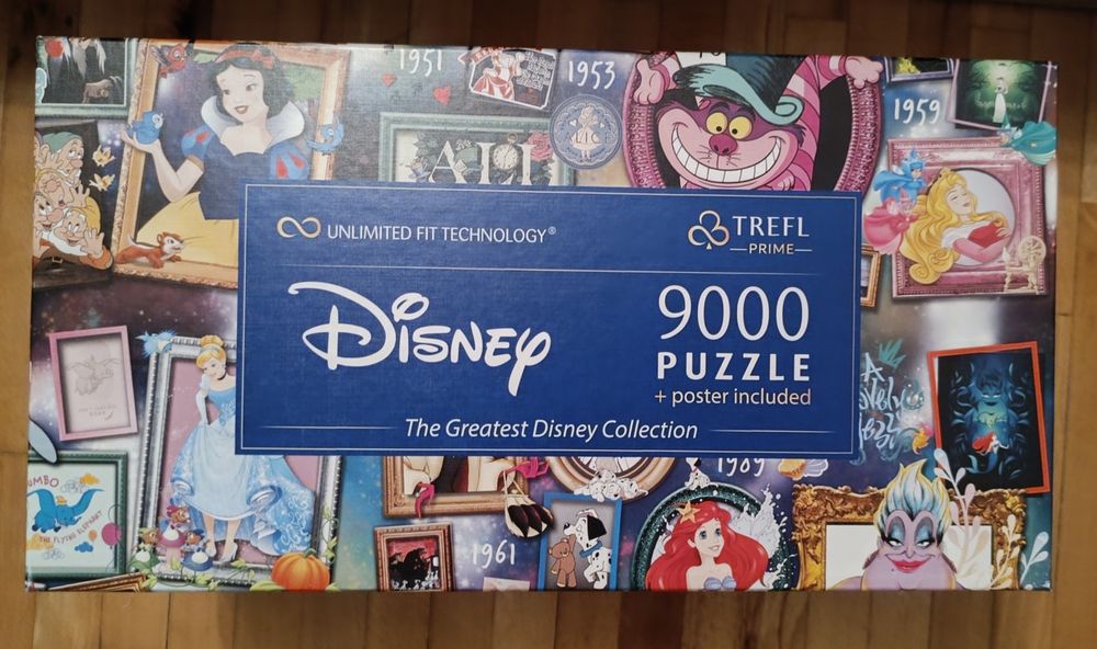 Пъзели 1000-9000 части