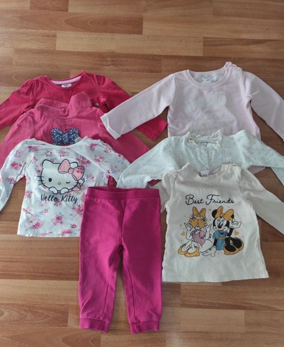 Lot hainute 80-86 , 12-18 luni