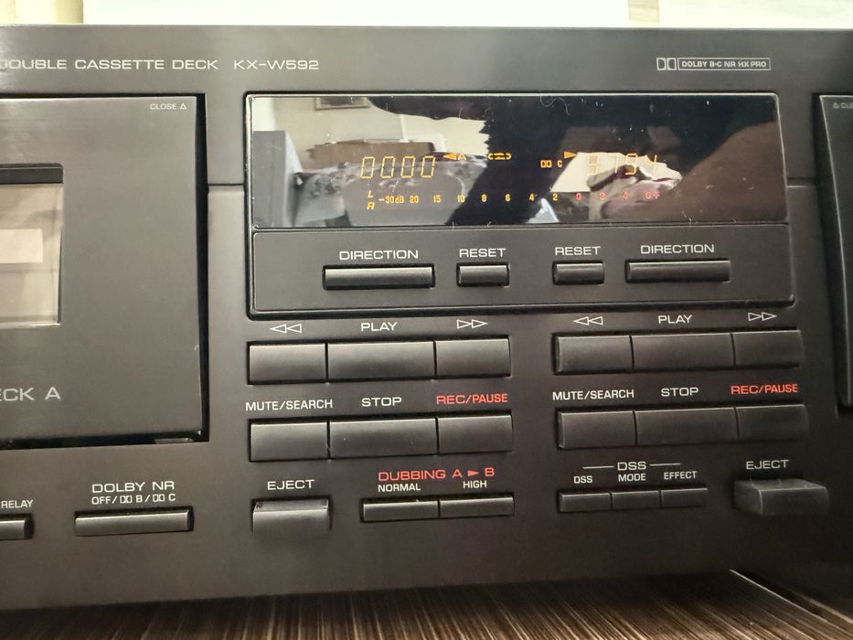 Yamaha KX-W592 Качествен Касетен Дек