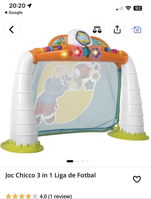 Poarta fotbal chicco