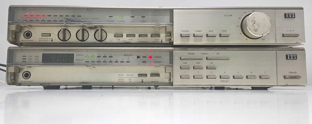 ITT HiFi 9041 Amplificator Defect Statie Tuner Radio 9061 Linie Piese