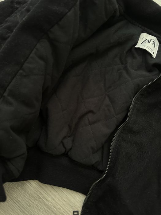 ZARA дънково бомбър яке