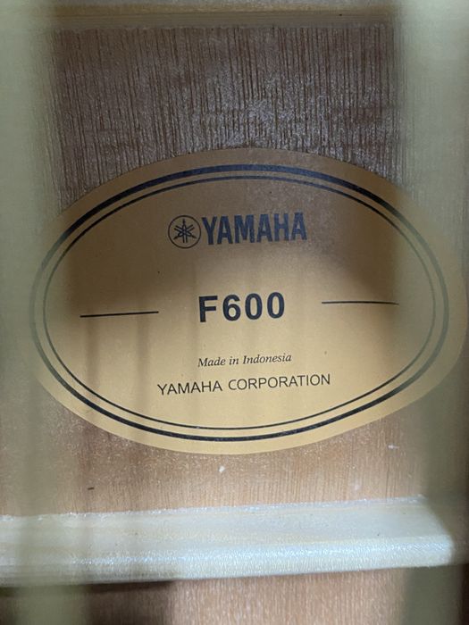 Гитара yamaha F600