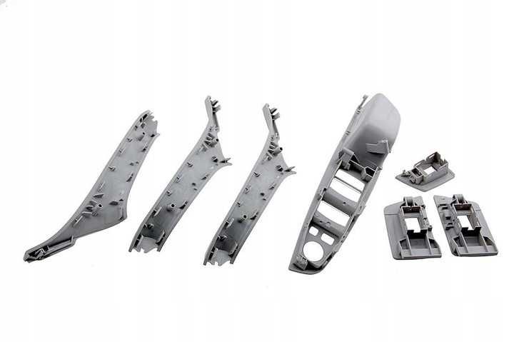 Комплект вътрешни дръжки за BMW 5 F10/F11 2010 - 2017 Сив