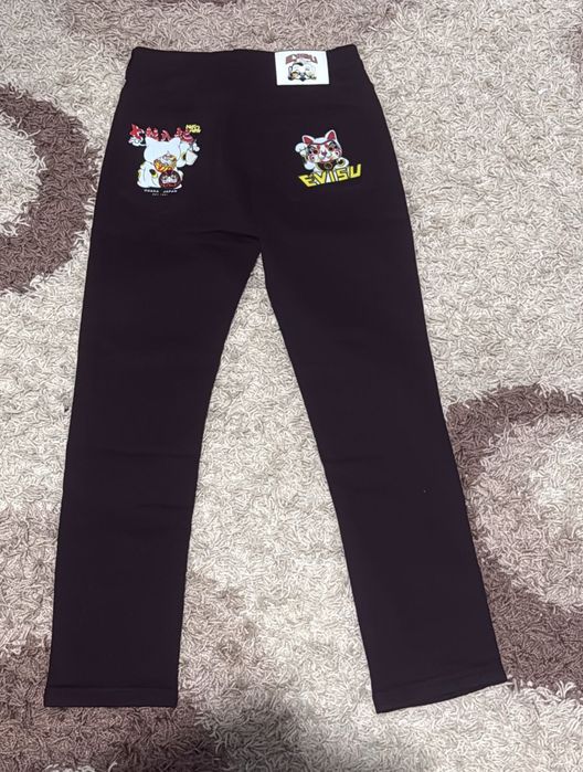 Узкие джинсы Evisu