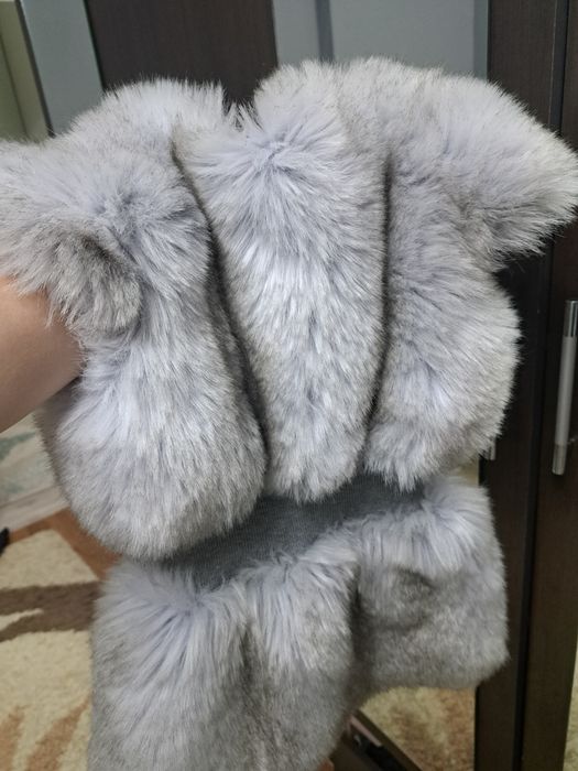 Шубка безрукавка на девочку