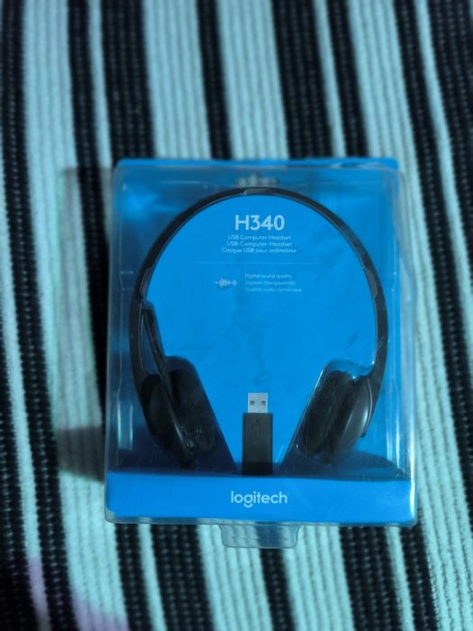 Слушалки Logitech H340