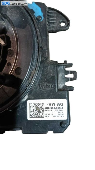 Spira Spirala Panglica Volan Seat Leon 1P 2011 - 2013 Cod 5K0953569A [M8147]