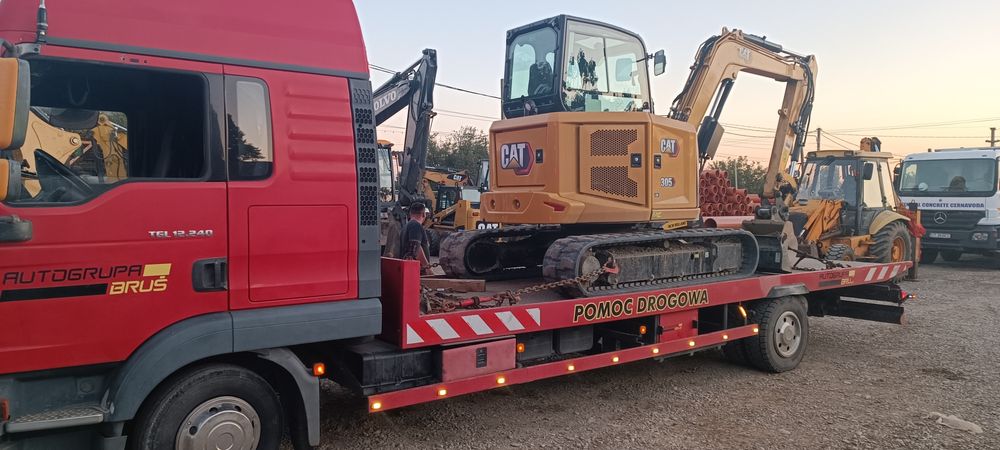 Tractari auto, autoutilitare , utilaje agricole platforma auto