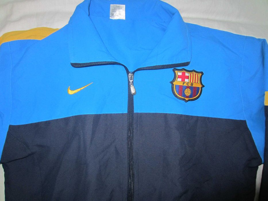 Bluza trening Nike Barcelona,masura copil 176, bumbac, ca noua