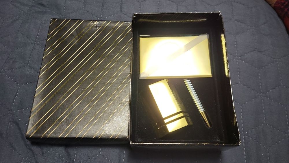 Set pix cadou suflat aur