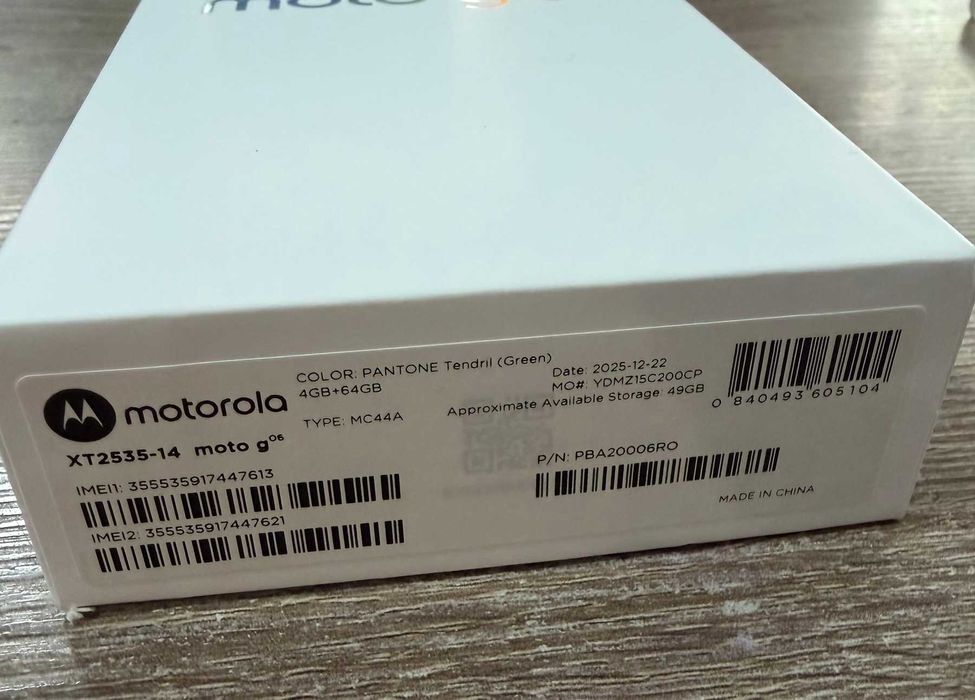 Motorola G06 64GB 4GB RAM Green