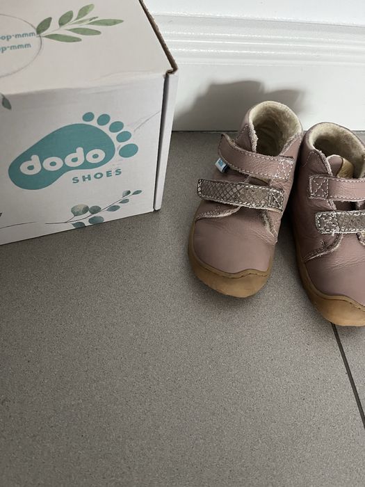 Ghetute Dodo Shoes marime 20 potirvite 21 lana si piele