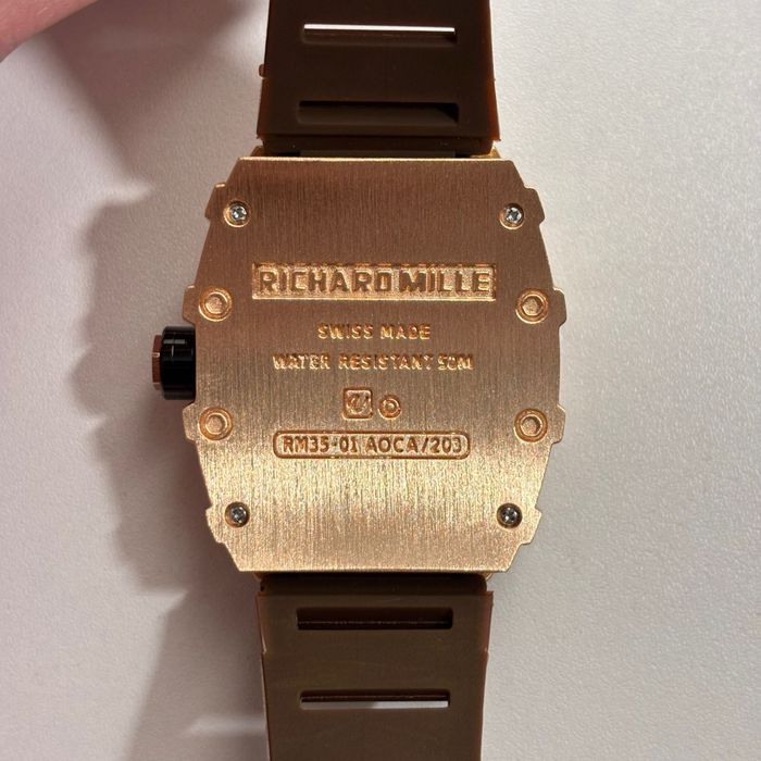 Ceas stil Richard Mille Auriu Maro