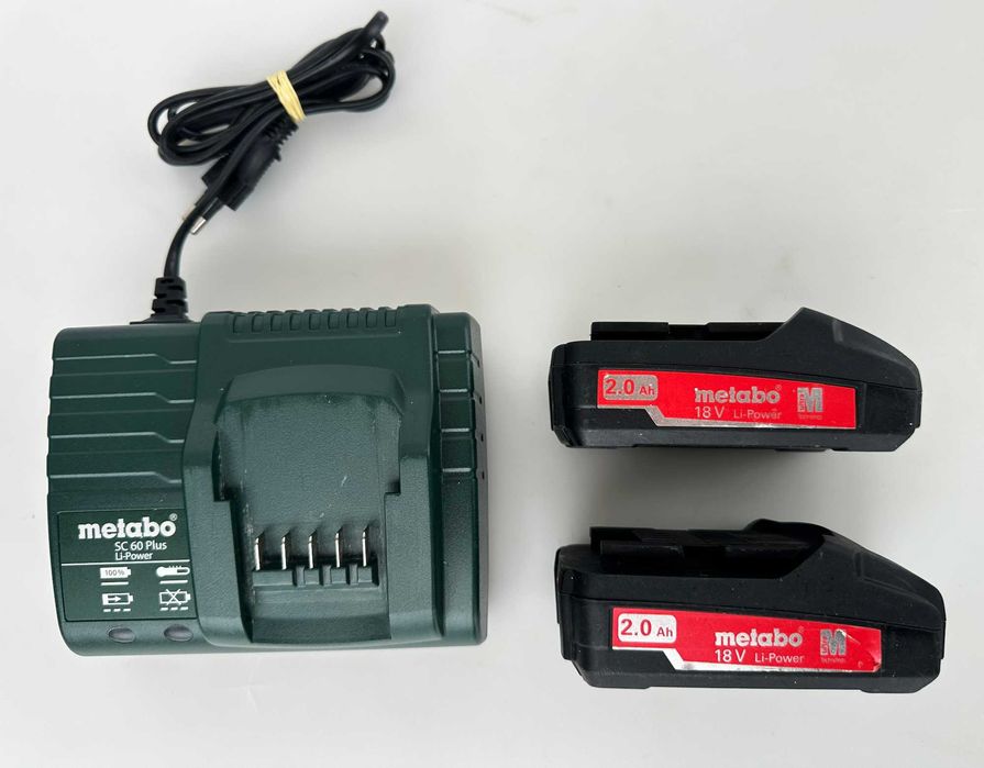 Metabo BS 18 Li - Акумулаторен винтоверт комплект!